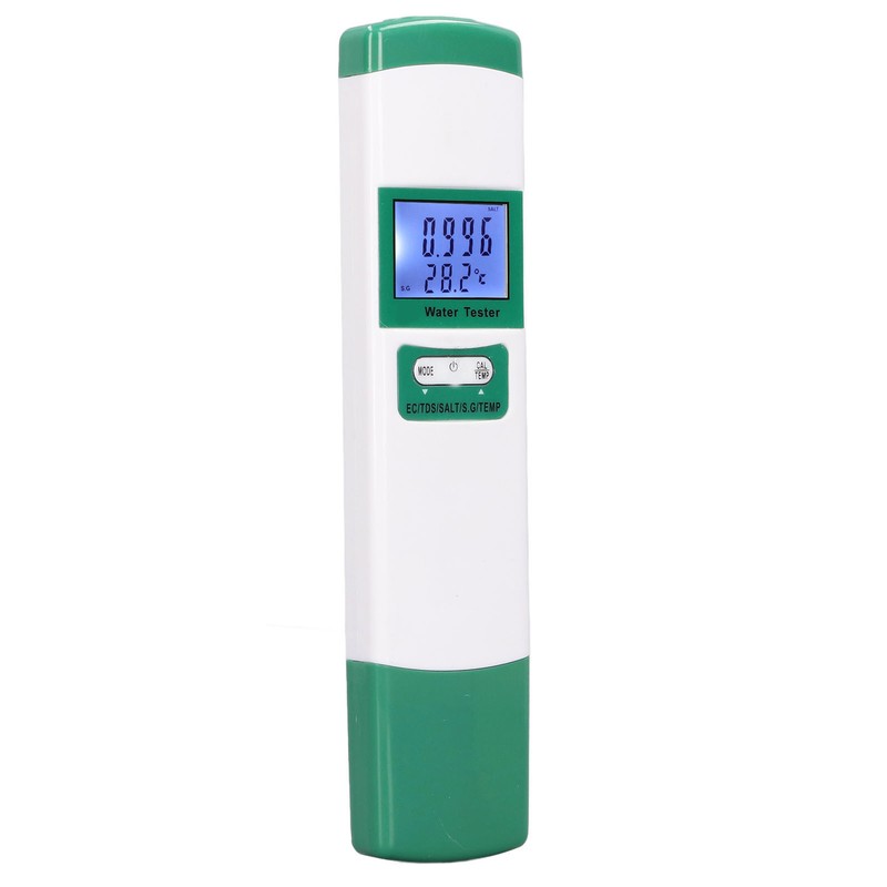 Water Quality Tester 5 in 1 EC TDS Salt SG