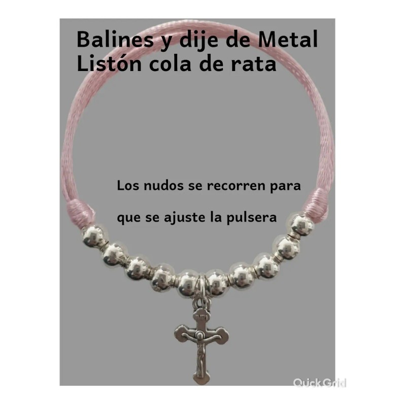 20 Pulseras Decenario Recuerdo De Baby Shower