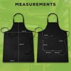 Bronta Mill Plain Unisex Chef Work DIY Apron with Twin
