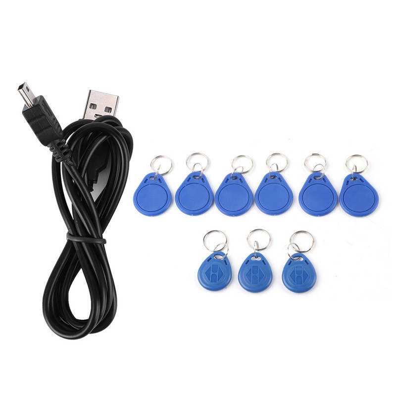 NFC Card Duplicator Encrypted Decoding 125KHZ 13.56MHZ ID IC Card