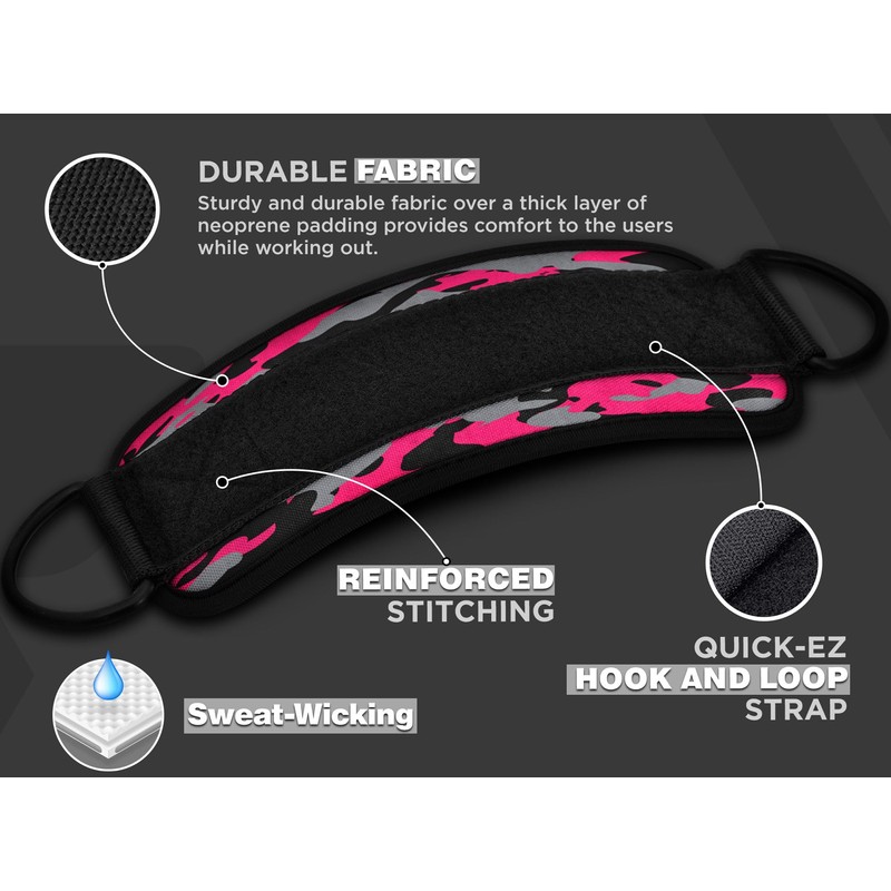 RDX Foot Loops, Cable Pull, Padded, 7 mm Neoprene Support,