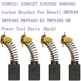 N398321 N398327 N103592 N088403 Carbon Brushes For Dewalt DWP849 DWP849X DWP849X-B3 DWP849X-BR Power Tool Parts (8pck)