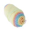 LALAFINA Rainbow Cotton Yarn 5-ply DIY Rope Soft Acrylic Blend