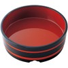 J-kitchens 8 inch Noodle Tub, Black Vermilion String, Made in