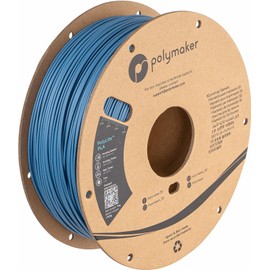 Polymaker PLA Filament, Stone Blue 3D Printing PLA Filament 1.75mm 1kg - PolyLite 3D Printer PLA Filament, Dimensional Accuracy +/- 0.03mm, Compatible with Most 3D Printer, Stone Blue