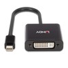 LINDY Monitor Adapter [1x Mini DisplayPort Male to 1x DVI]