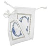 Ambesonne Letter C Fabric Pouch Set of 2, Portuguese Culture