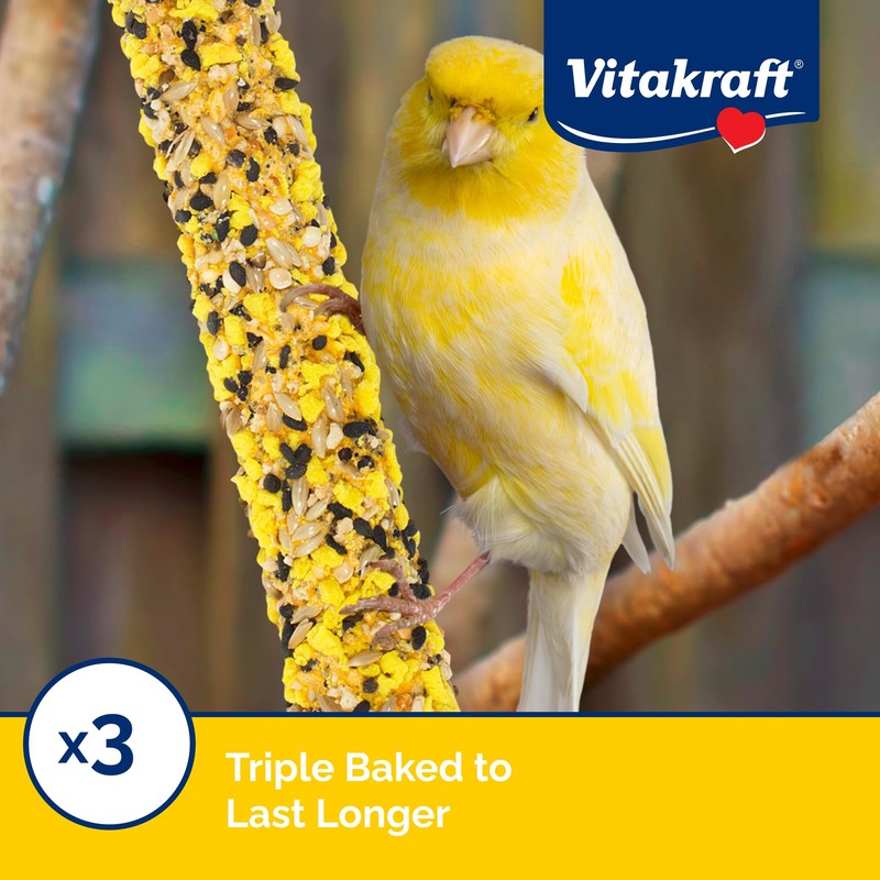 Vitakraft Crunch Sticks Parakeet Treats Egg and Honey Flavor 2