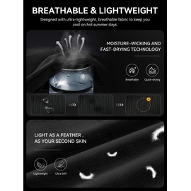 WEEN CHARM Men's Summer Seersucker Suit-2-Piece Blazer and Pants Set-Lightweight,Breathable,Casual,Cool and Comfortable Black