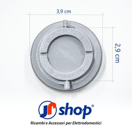 JPshop - Lid with Rinse Rinse Seal for Electric Dispenser Dishwasher Compatible with Ariston Hotpoint C00287671