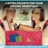 JT HOME Car Net Pocket Handbag Holder Between Seats, Luxury