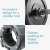 Navaris Barbell Locking Collar 2-Pack - 5cm (2") Olympic Weight