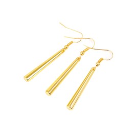 Roronoa Zoro Earrings Clip On - Gold Anime Costume Cosplay Earrings - Figure Earrings For Anime Lovers (hook)
