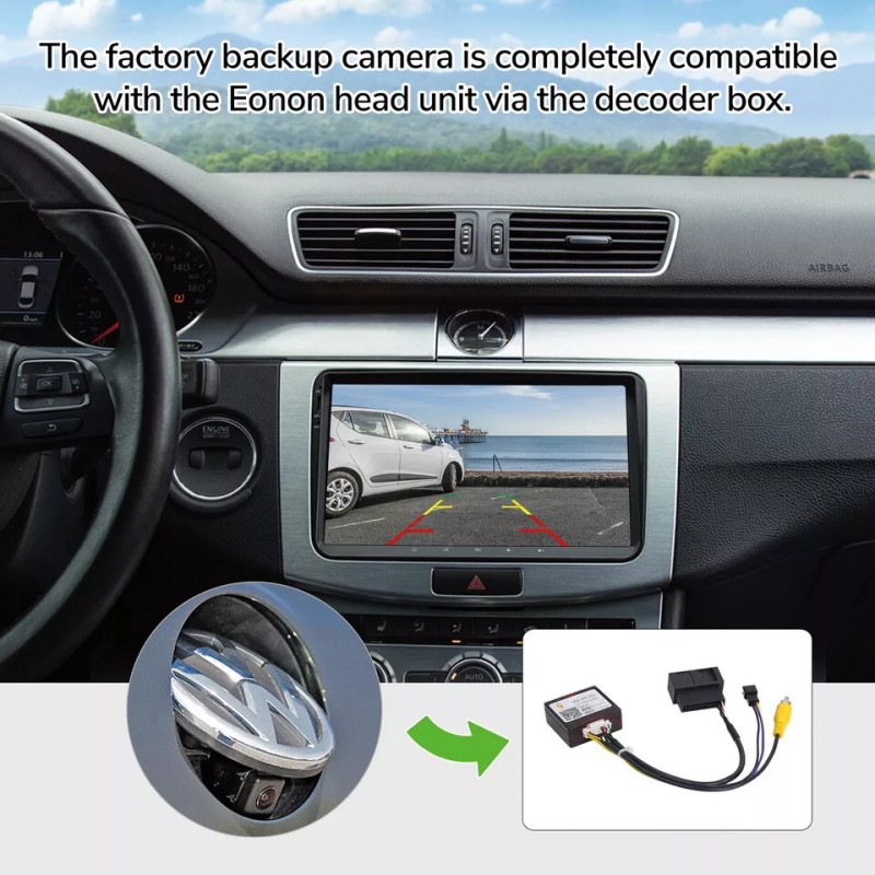 Eonon A501 Rear View Backup Camera Cam Decoder Box for