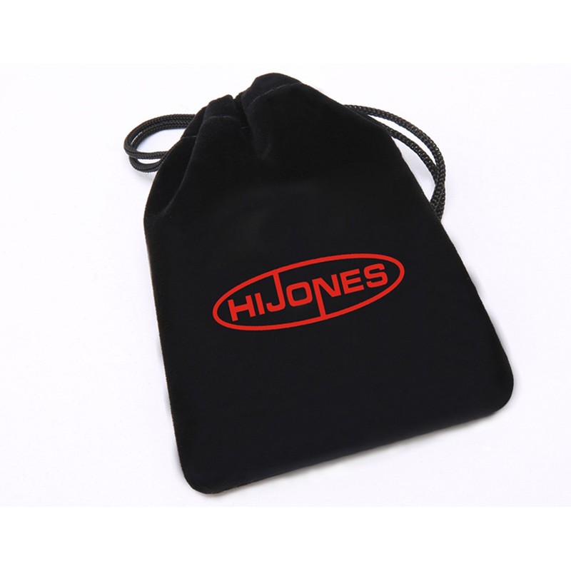 HIJONES Mens Stainless Steel Spinner Ring Polished Silver Band 8mm