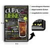 schilderkreis24 Tin Sign Cocktail Recipe "Cuba Libre" Decorative Bar Kitchen