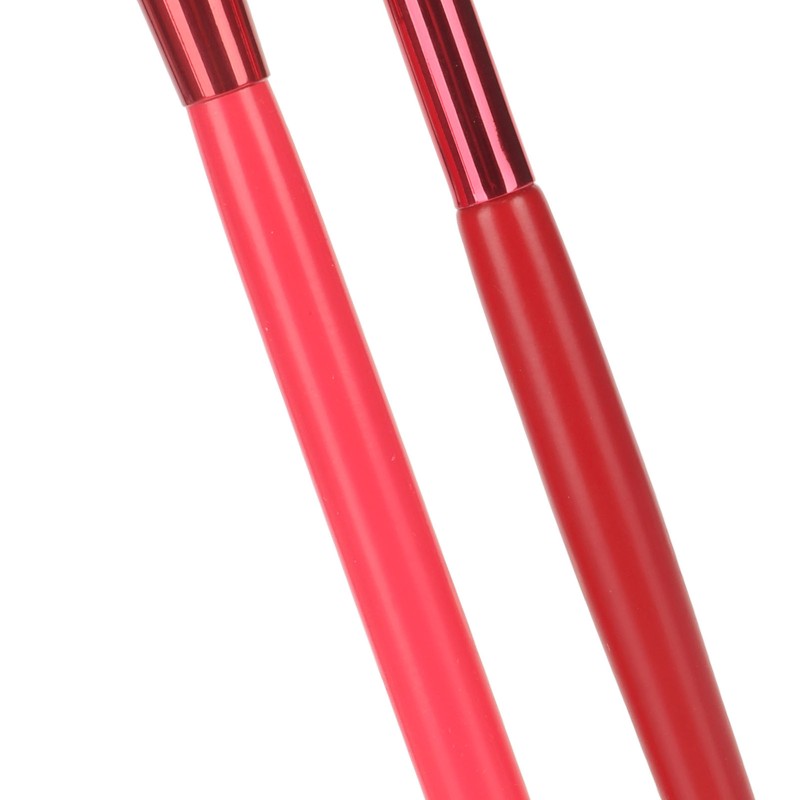 2 Pcs Eyebrow Brush Set Ultra Thin Bevel Multifunctional Makeup