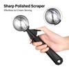 Ice Cream Scoop, 2.2 tbsp Stainless Steel Cookie Scoop 32