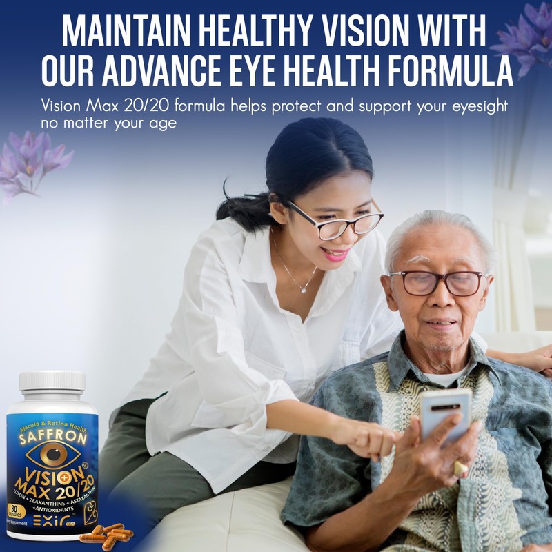 Vision Max 20/20 Visual Performance Support Eye Supplement for Overall