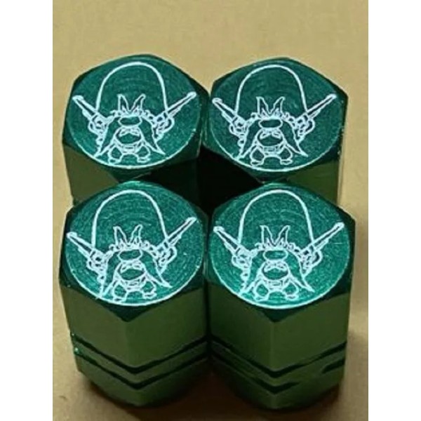 Yosemite sam tire valve stem caps set, 4pk #6