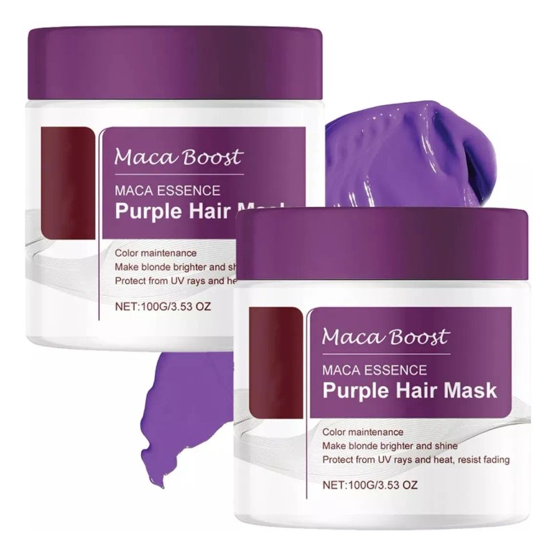 Be Mascarilla Capilar Morada De Maca, Mascarilla De