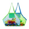 Beach Toy Bag, Pack of 2 Large Mesh Beach Bag