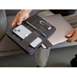 Beblau FOLD PRO Portable Tech Organizer – Attachable Device Pouch & Desk Sleeve | Gadget Case for Office, Home, and School | Work-from-Home Essentials | Flexible Backpack Insert