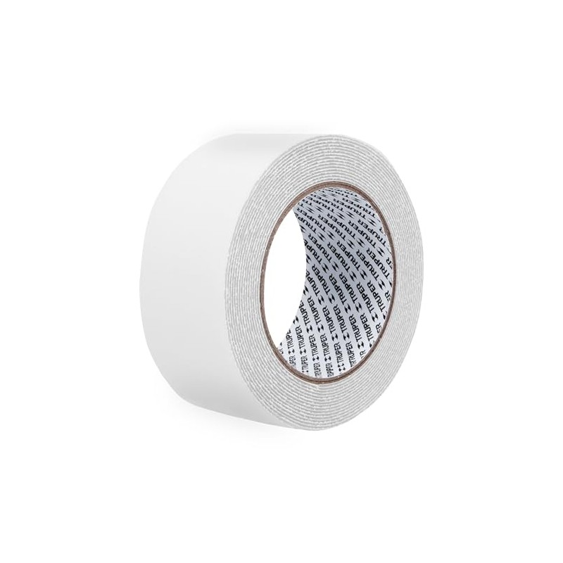 Truper CIAH-25T, Rollo de 5 m cinta antiderrapante transparente 50