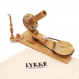 Lykke Craft Indian Mango Ball Winder - Natural Wood