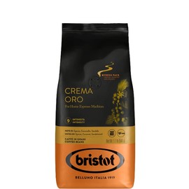 Bristot Crema Oro Italian Espresso Beans | Italian Beans Whole | Medium Roast | 1.1lb/500g