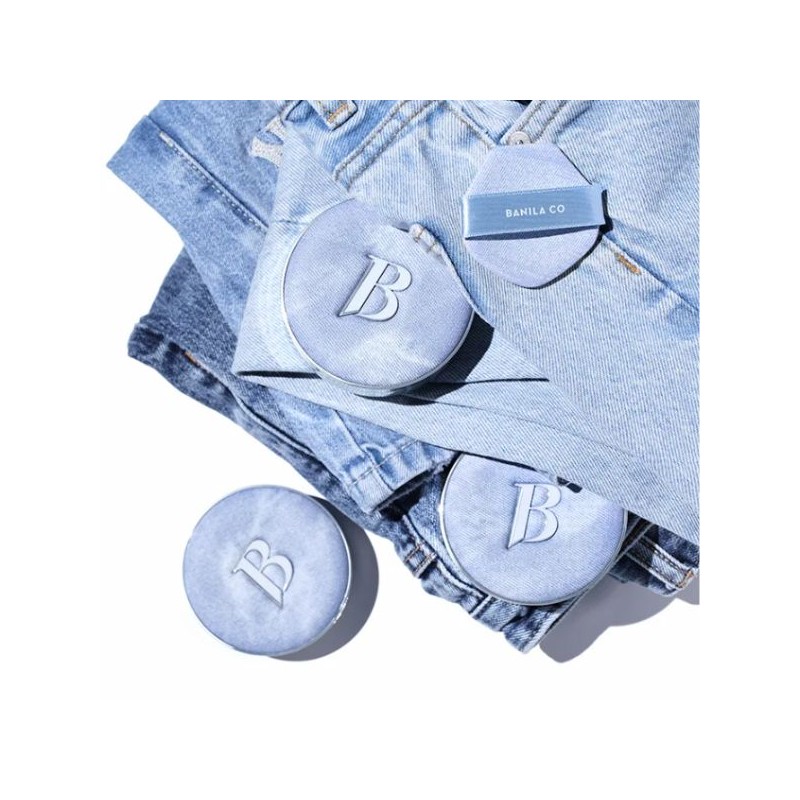 BANILA CO Mood On Touch Cushion Limited Set 3items [Denim