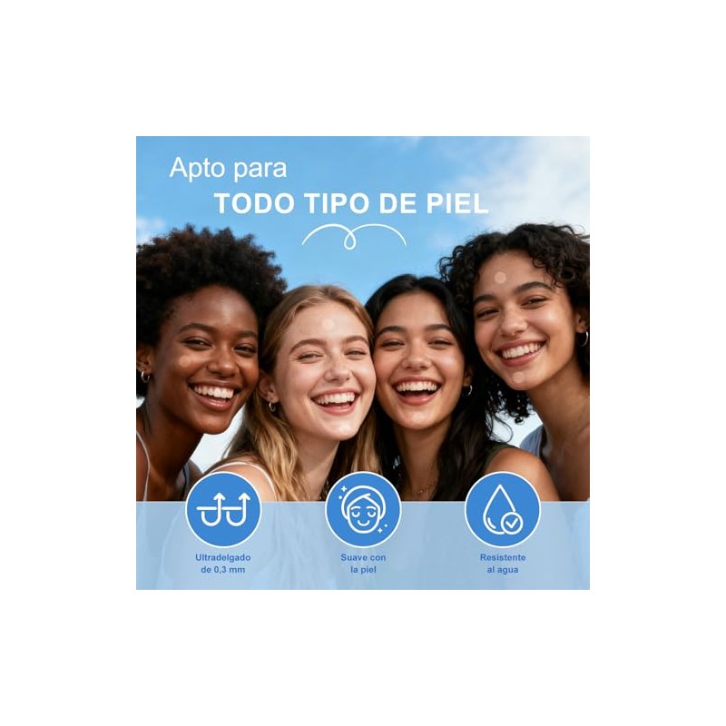 Parches para Acné Hidrocoloides con Diseños Divertidos