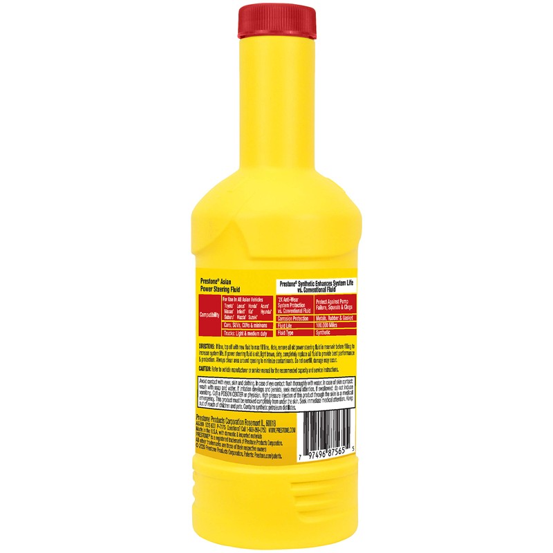 Prestone AS269 Power Steering Fluid for Asian Vehicles - 12