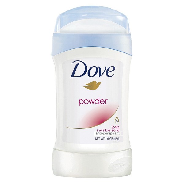 Dove Anti-Perspirant Deodorant Invisible Solid Powder 1.60 oz (8 Pack)