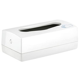 White Plastic Disposable Gloves Dispenser in Boxes