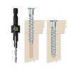 7 mm x 50 mm Highpoint Confirmat Screws, Pozi-Flat Head,