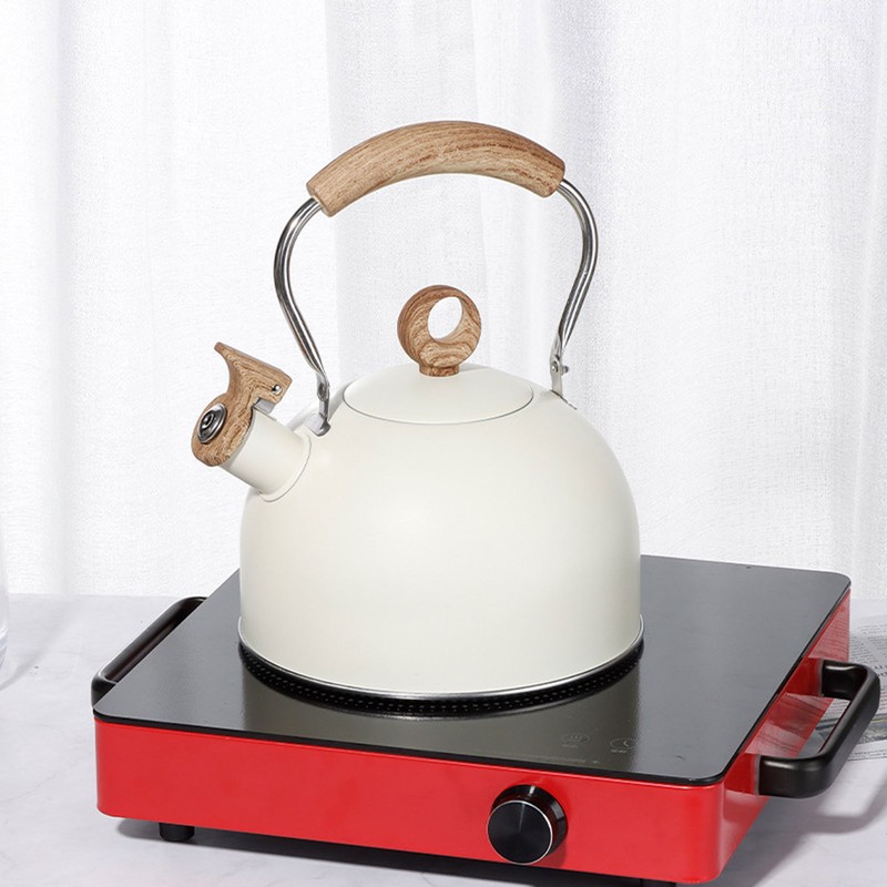 2.5 Liter Whistling Tea Kettle Stainless Steel Teapot with Handle