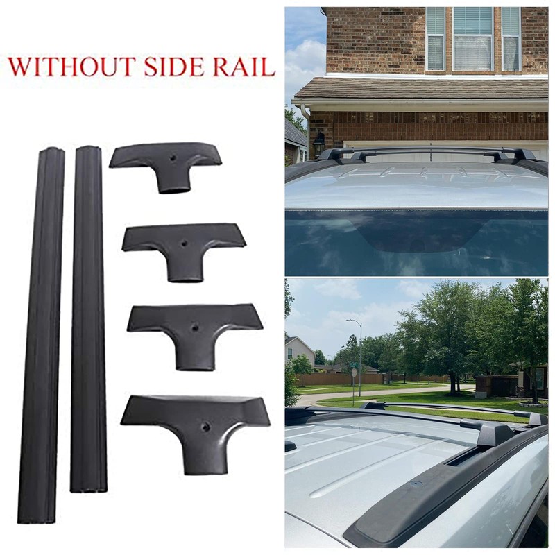 ECOTRIC Aluminum Roof Rack Cross Bars Compatible with 2009-2017 Chevy