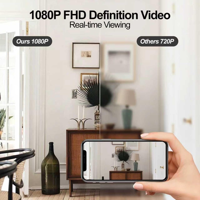 ULar 1080P 2.4GHz WiFi Socket Camera with App Remote View
