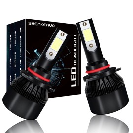 SHENKENUO For Chrysler 300 2005-2009 6x LED Headlight High Low Beam + Fog Light Bulbs Kit
