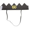 Gadpiparty 1Pc crown birthday hat 60th birthday king crown for