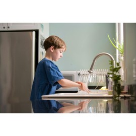 Set of 8 Magical Hand Towels 30 cm x 30 cm with Wonderful Motifs 100% Cotton Set of 8 (= 8 Pieces)