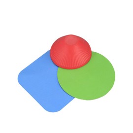 SQXBK 3PCS Rubber Corkscrew Gripper Pad Colourful Booster Bottle Opener Mat Non Slip Can Opener Kitchen Tools