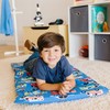 Wildkin Kids Nap Mat Cover for Boys & Girls, Sewn-in