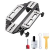 DUEBEL Aluminum Alloy Door Hinge Jig Woodworking Hole Opener Slotting