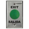 Seco-Larm Enforcer Mushroom Button Push-to-Exit Plate, Green (SD-7201GCPE1Q)