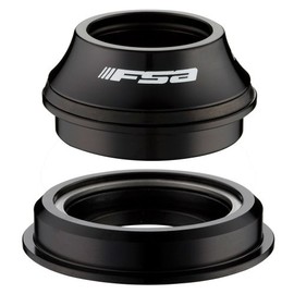 FSA Unisex's Orbit 1.5E ZS Straight Steerer Integrated Headset, Black, 1.1/8-Inch