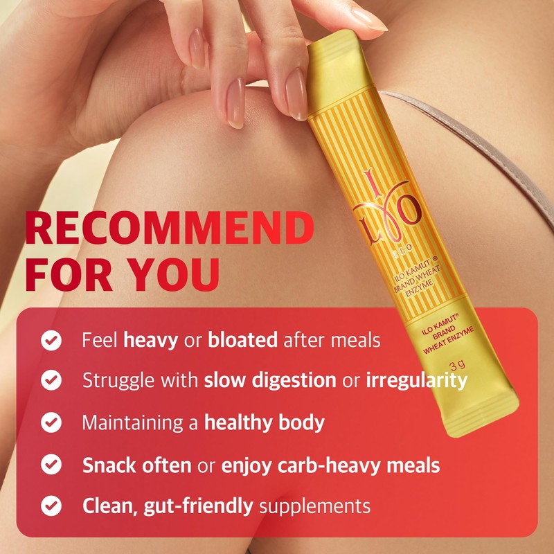 ILO Kamut Enzyme Complex – Digestive Health and Natural Metabolic