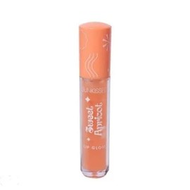 Sunkissed Sunset Lip Gloss - Sweet Apricot, Tinted Lip Gloss with Vitamin E, Nourishing Hydration and Smooth Texture