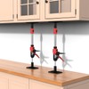 Labor-Saving Handle 2 Pack, Cabinet Jacks for Installing Cabinets, 15"